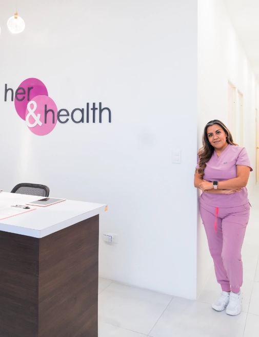 Consulta de salud femenina
